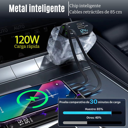 Cargador Carro 4 En 1 PowerDrive®