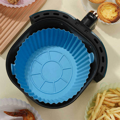 Molde De Silicona Redondo Para Air Fryer