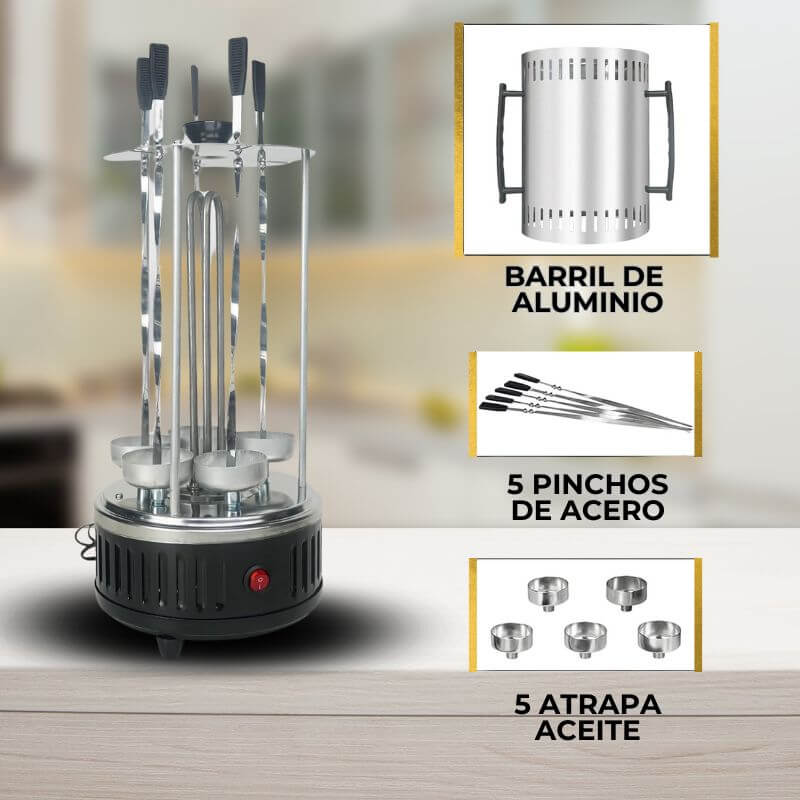 Barril Asador Automático Parrichef®